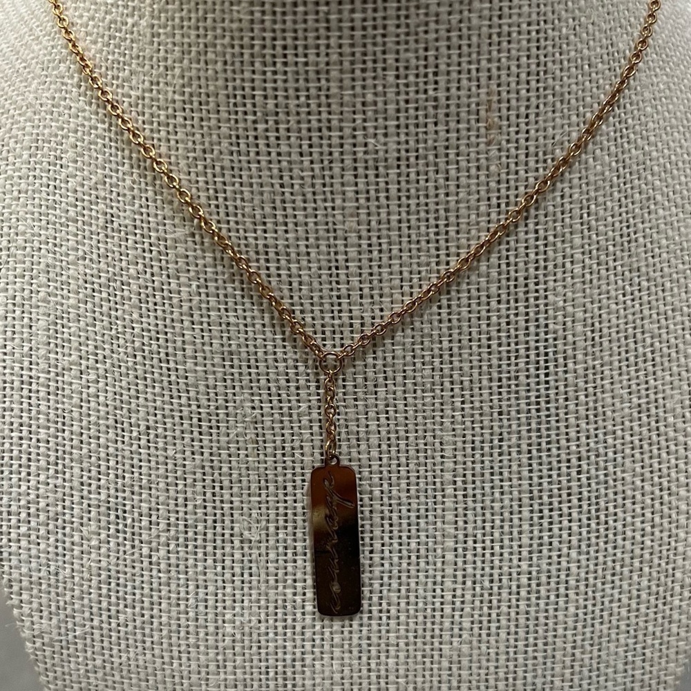 Courage Necklace 16” - 18” Like new